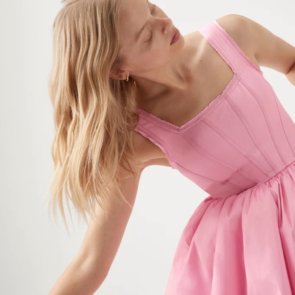 AJE Size 12 Suzette Bubble Dress Pink💕 - Picture 8 of 10